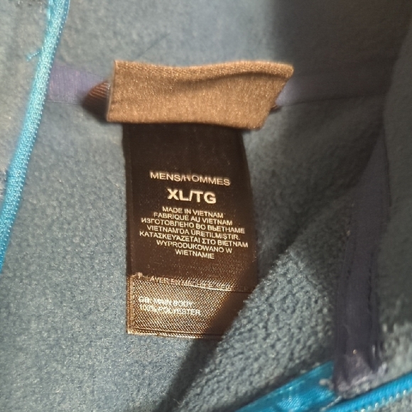 The North Face Men's Blue Zip-Up Sweater - Picture 6 of 6